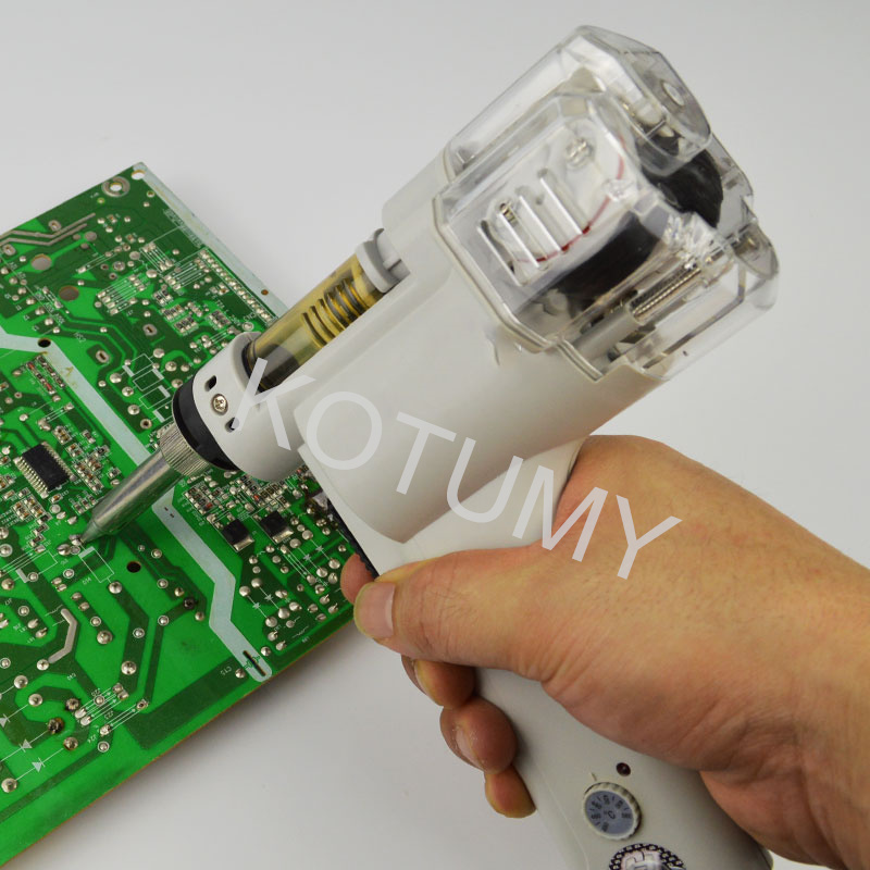 مضخة شفط لحام كهربائية محمولة  - مراجعة Desoldering Gun Vacuum Electric وسعره